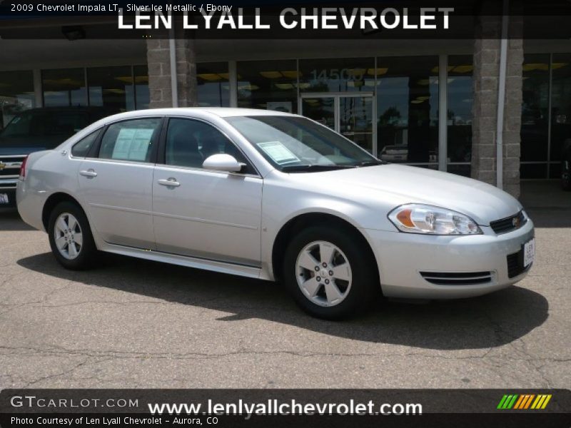 Silver Ice Metallic / Ebony 2009 Chevrolet Impala LT