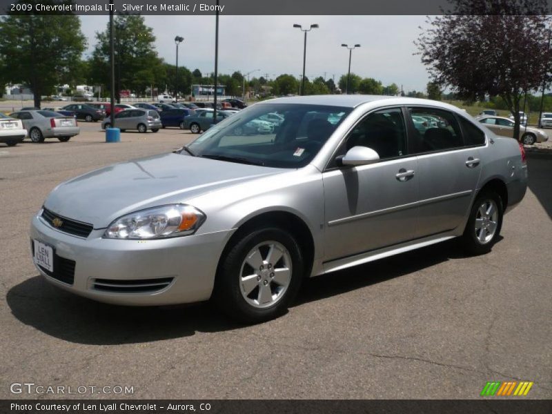 Silver Ice Metallic / Ebony 2009 Chevrolet Impala LT