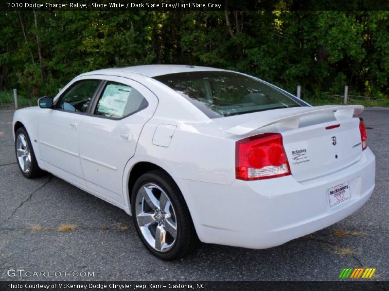 Stone White / Dark Slate Gray/Light Slate Gray 2010 Dodge Charger Rallye