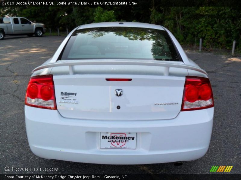Stone White / Dark Slate Gray/Light Slate Gray 2010 Dodge Charger Rallye