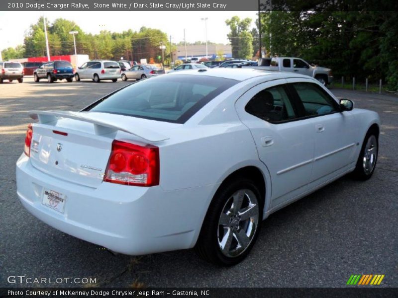 Stone White / Dark Slate Gray/Light Slate Gray 2010 Dodge Charger Rallye