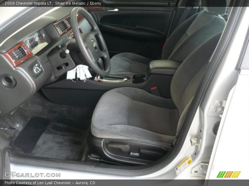 Silver Ice Metallic / Ebony 2009 Chevrolet Impala LT