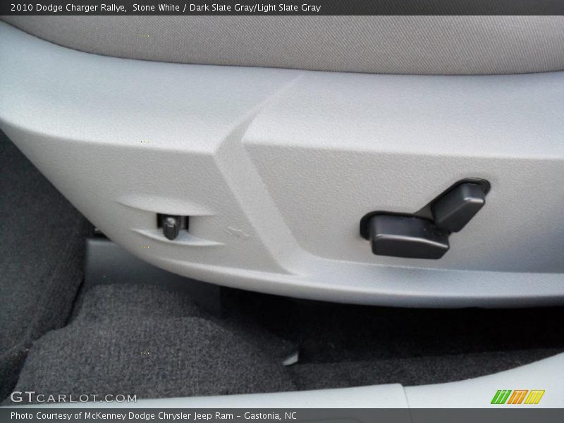 Stone White / Dark Slate Gray/Light Slate Gray 2010 Dodge Charger Rallye