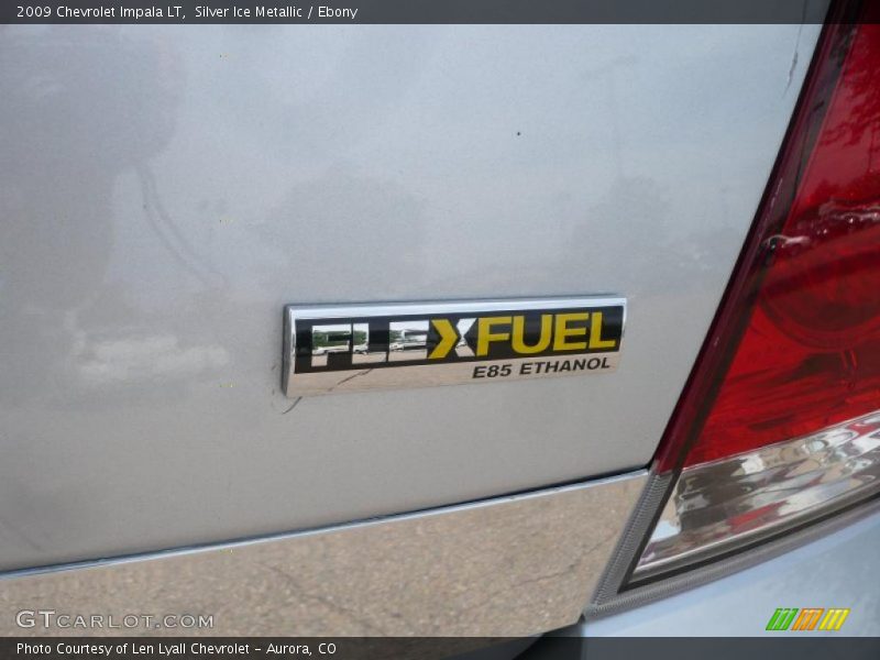 Silver Ice Metallic / Ebony 2009 Chevrolet Impala LT