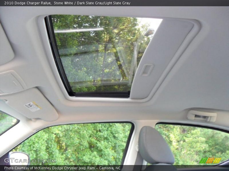 Stone White / Dark Slate Gray/Light Slate Gray 2010 Dodge Charger Rallye