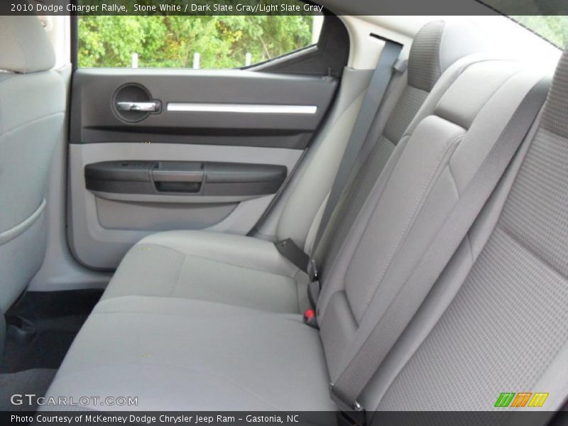 Stone White / Dark Slate Gray/Light Slate Gray 2010 Dodge Charger Rallye