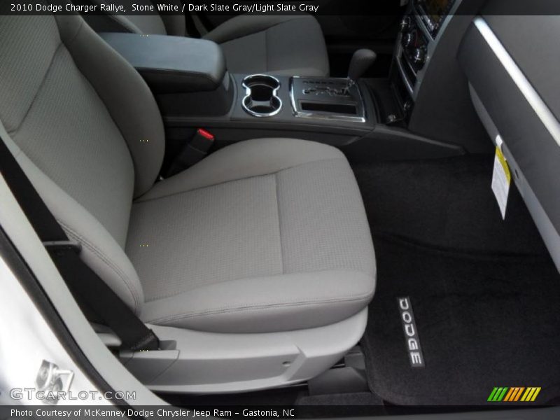Stone White / Dark Slate Gray/Light Slate Gray 2010 Dodge Charger Rallye