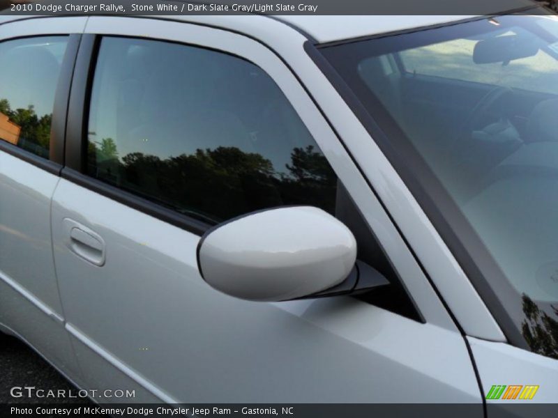 Stone White / Dark Slate Gray/Light Slate Gray 2010 Dodge Charger Rallye
