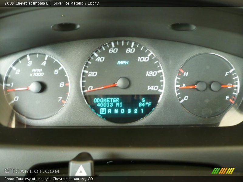 Silver Ice Metallic / Ebony 2009 Chevrolet Impala LT
