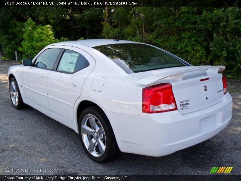 Stone White / Dark Slate Gray/Light Slate Gray 2010 Dodge Charger Rallye