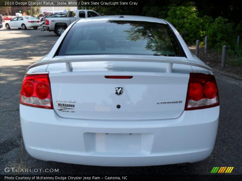 Stone White / Dark Slate Gray/Light Slate Gray 2010 Dodge Charger Rallye