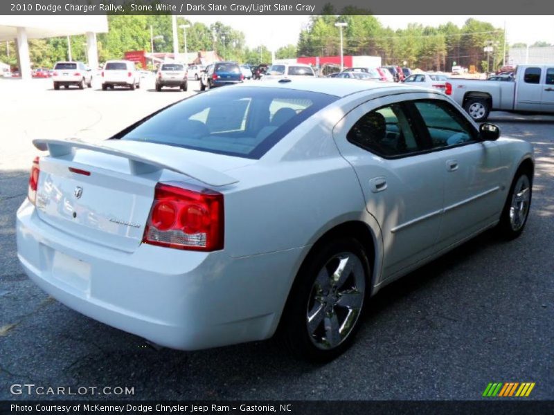 Stone White / Dark Slate Gray/Light Slate Gray 2010 Dodge Charger Rallye