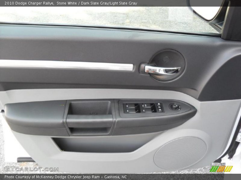 Stone White / Dark Slate Gray/Light Slate Gray 2010 Dodge Charger Rallye