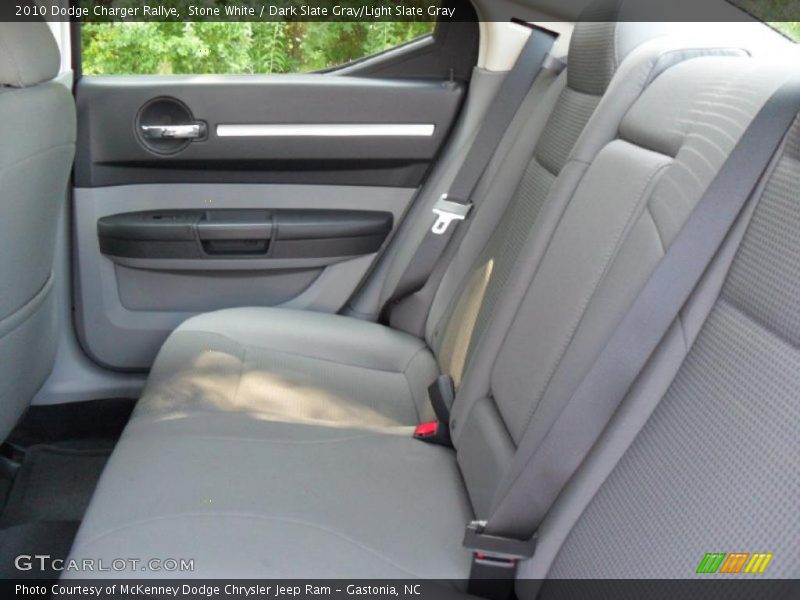 Stone White / Dark Slate Gray/Light Slate Gray 2010 Dodge Charger Rallye