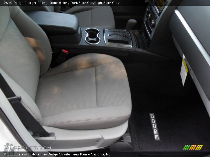 Stone White / Dark Slate Gray/Light Slate Gray 2010 Dodge Charger Rallye