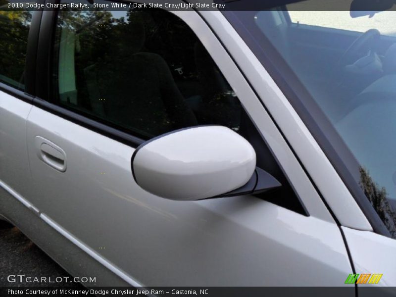 Stone White / Dark Slate Gray/Light Slate Gray 2010 Dodge Charger Rallye