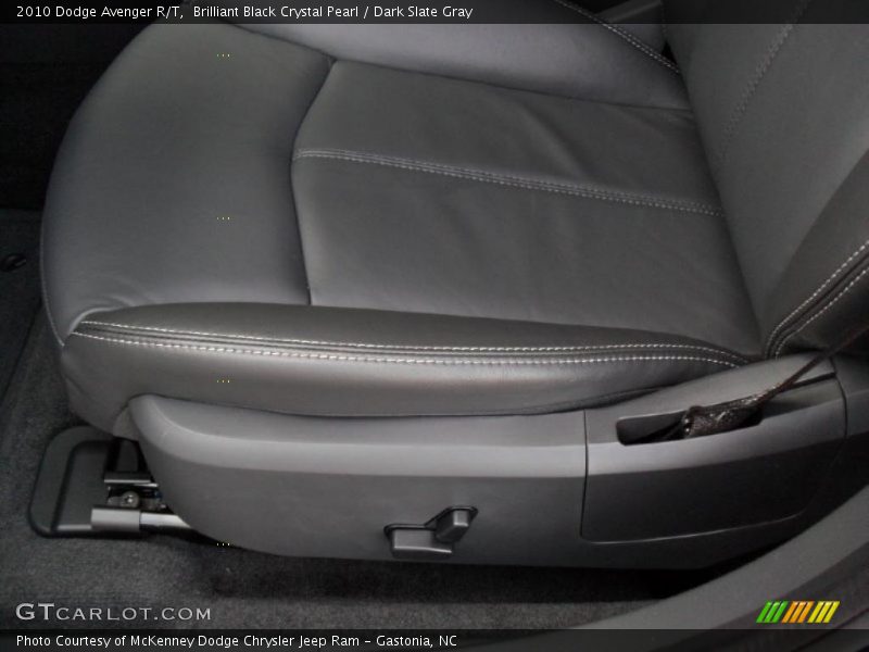 Brilliant Black Crystal Pearl / Dark Slate Gray 2010 Dodge Avenger R/T