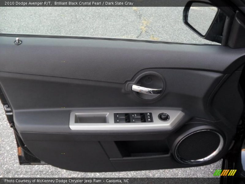 Brilliant Black Crystal Pearl / Dark Slate Gray 2010 Dodge Avenger R/T