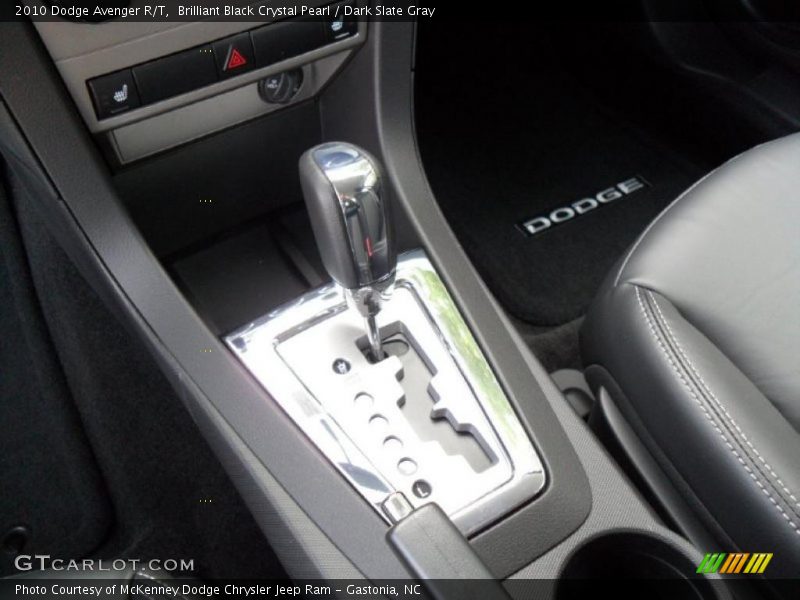 Brilliant Black Crystal Pearl / Dark Slate Gray 2010 Dodge Avenger R/T