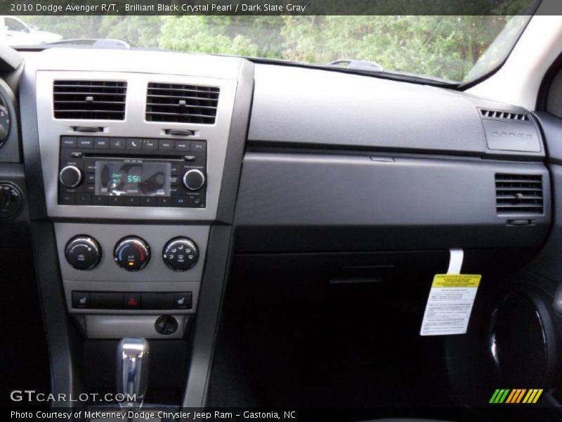 Brilliant Black Crystal Pearl / Dark Slate Gray 2010 Dodge Avenger R/T