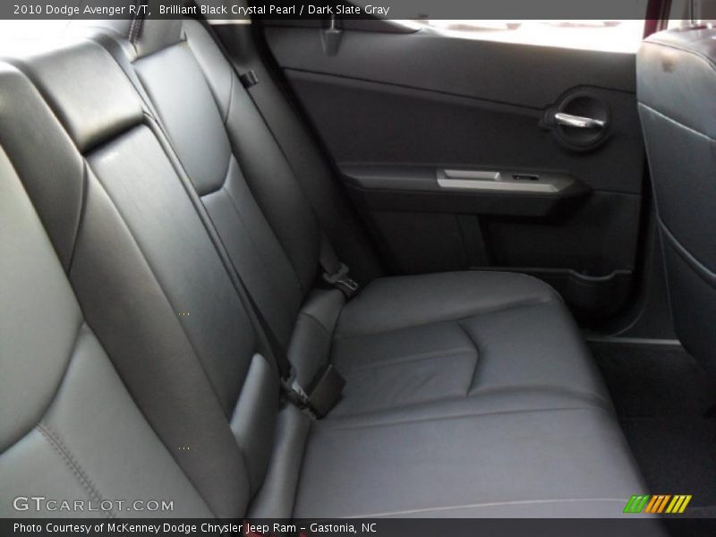 Brilliant Black Crystal Pearl / Dark Slate Gray 2010 Dodge Avenger R/T
