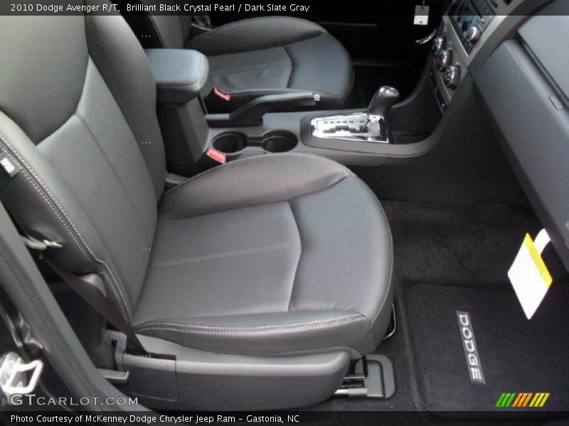 Brilliant Black Crystal Pearl / Dark Slate Gray 2010 Dodge Avenger R/T
