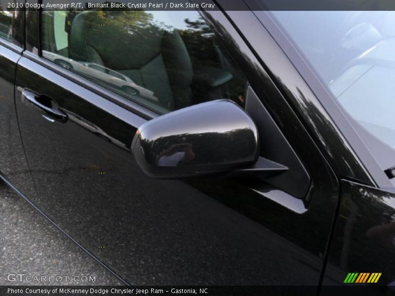 Brilliant Black Crystal Pearl / Dark Slate Gray 2010 Dodge Avenger R/T