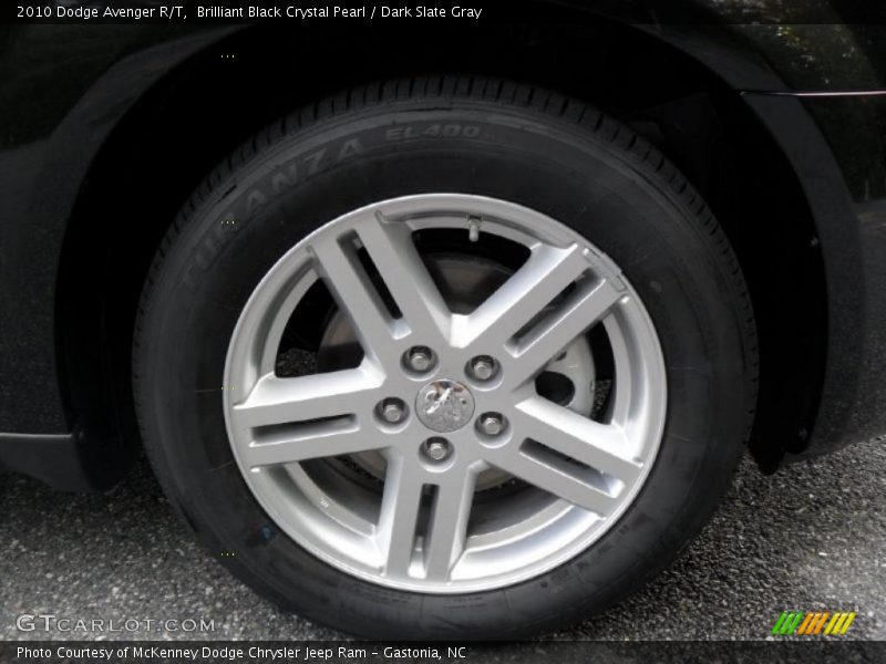 Brilliant Black Crystal Pearl / Dark Slate Gray 2010 Dodge Avenger R/T
