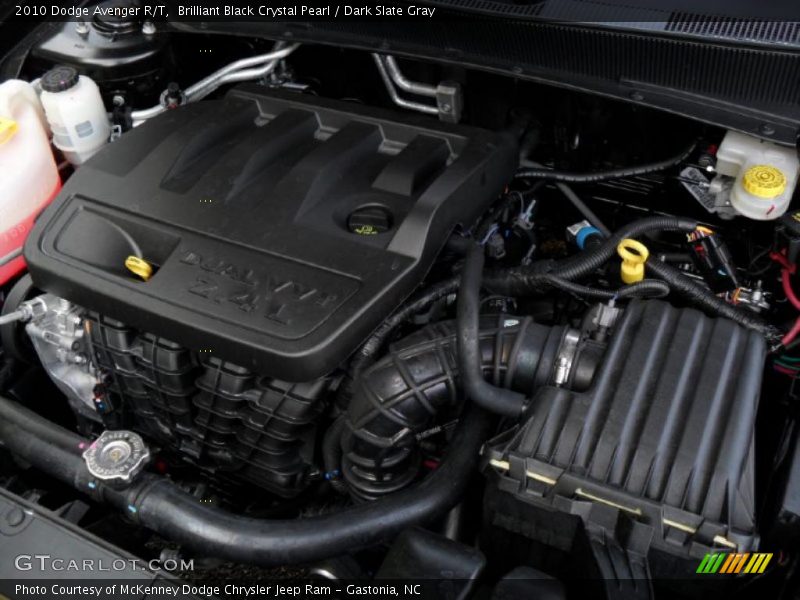 Brilliant Black Crystal Pearl / Dark Slate Gray 2010 Dodge Avenger R/T
