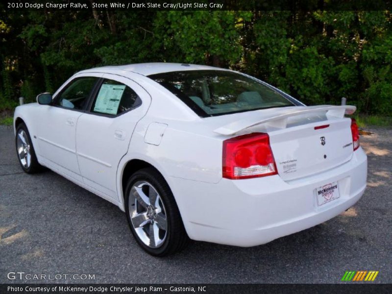 Stone White / Dark Slate Gray/Light Slate Gray 2010 Dodge Charger Rallye