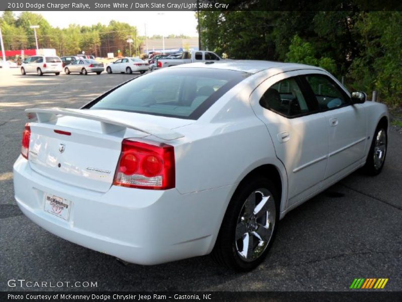 Stone White / Dark Slate Gray/Light Slate Gray 2010 Dodge Charger Rallye