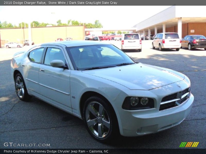 Stone White / Dark Slate Gray/Light Slate Gray 2010 Dodge Charger Rallye