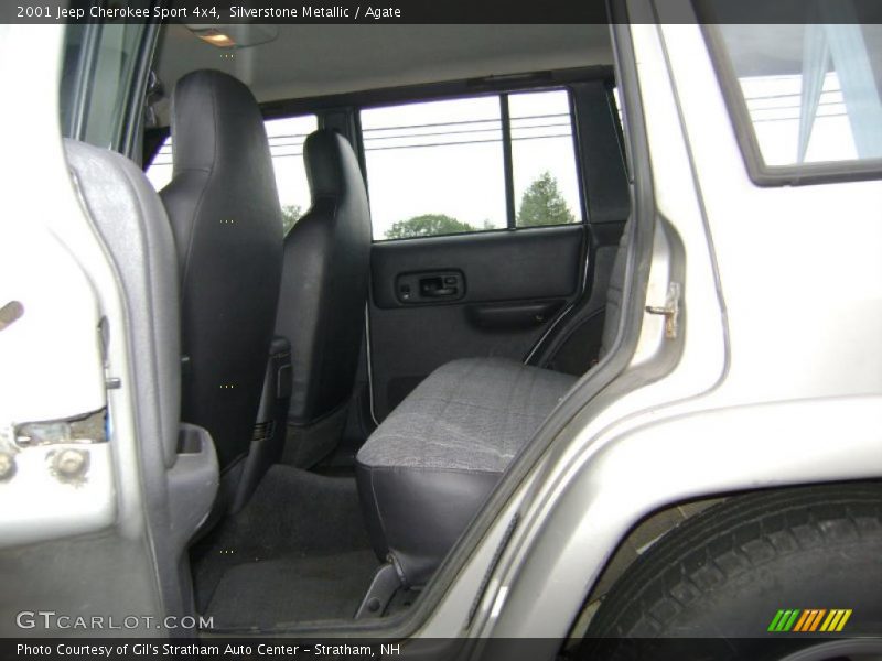 Silverstone Metallic / Agate 2001 Jeep Cherokee Sport 4x4