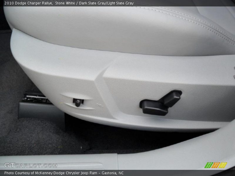 Stone White / Dark Slate Gray/Light Slate Gray 2010 Dodge Charger Rallye