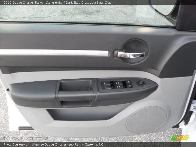 Stone White / Dark Slate Gray/Light Slate Gray 2010 Dodge Charger Rallye