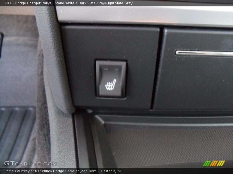 Stone White / Dark Slate Gray/Light Slate Gray 2010 Dodge Charger Rallye