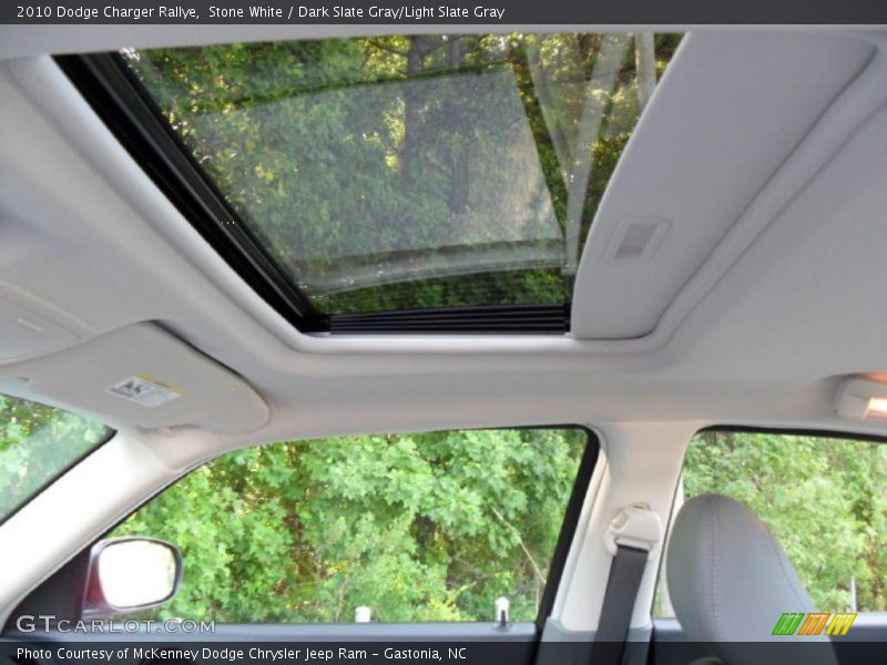 Stone White / Dark Slate Gray/Light Slate Gray 2010 Dodge Charger Rallye