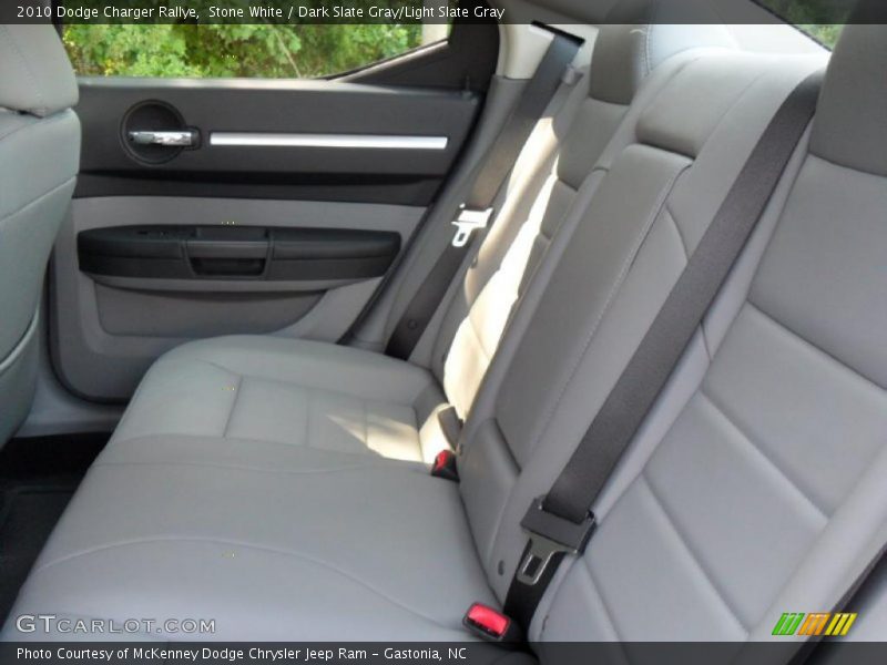 Stone White / Dark Slate Gray/Light Slate Gray 2010 Dodge Charger Rallye