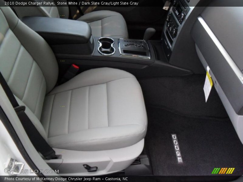 Stone White / Dark Slate Gray/Light Slate Gray 2010 Dodge Charger Rallye