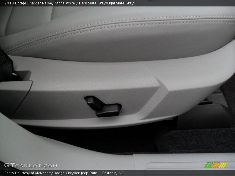 Stone White / Dark Slate Gray/Light Slate Gray 2010 Dodge Charger Rallye