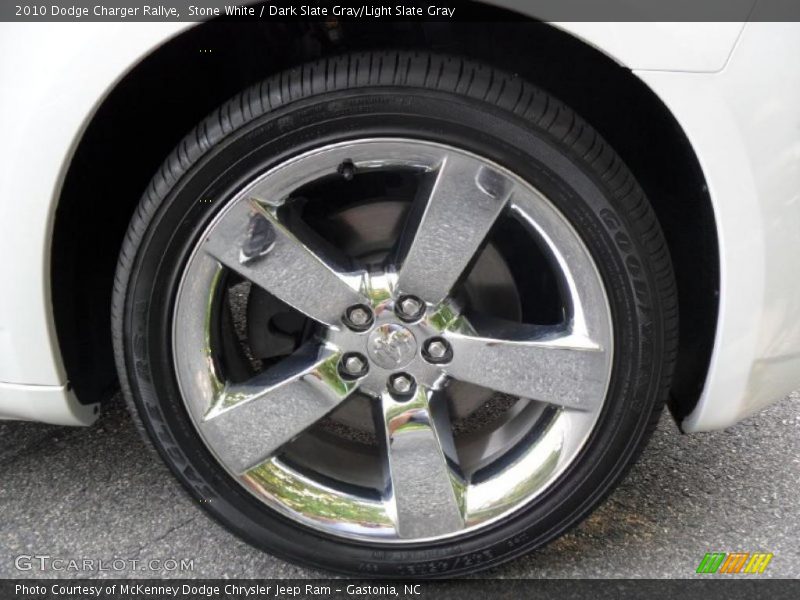Stone White / Dark Slate Gray/Light Slate Gray 2010 Dodge Charger Rallye