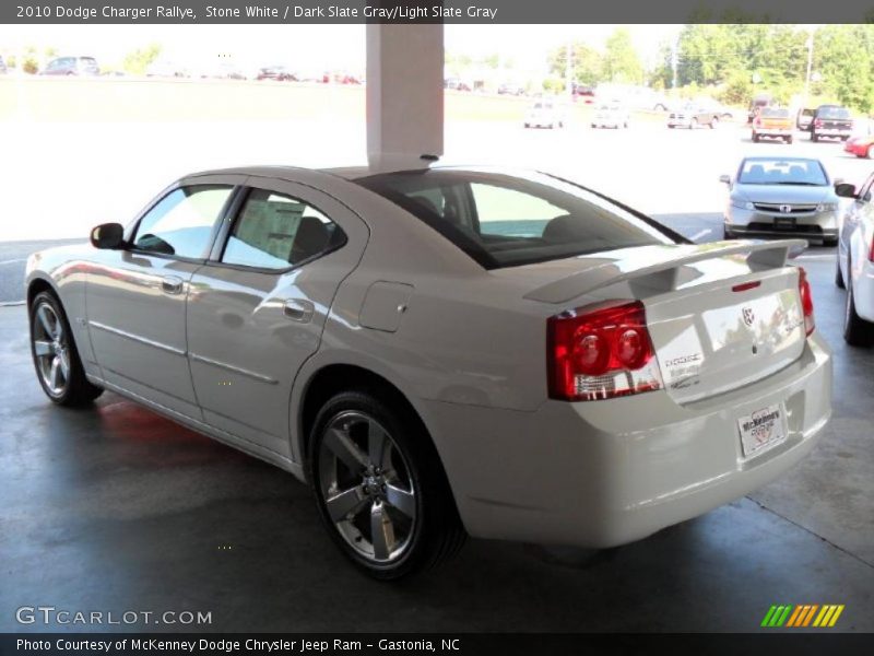 Stone White / Dark Slate Gray/Light Slate Gray 2010 Dodge Charger Rallye