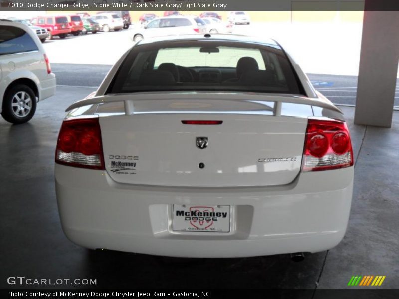 Stone White / Dark Slate Gray/Light Slate Gray 2010 Dodge Charger Rallye