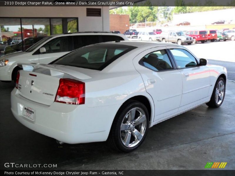 Stone White / Dark Slate Gray/Light Slate Gray 2010 Dodge Charger Rallye
