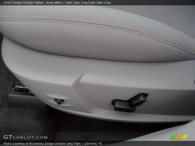 Stone White / Dark Slate Gray/Light Slate Gray 2010 Dodge Charger Rallye