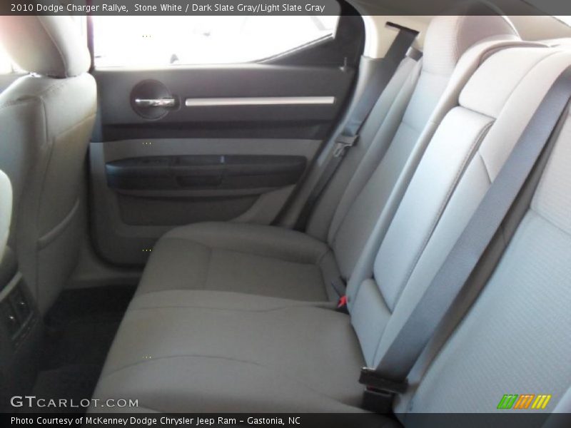 Stone White / Dark Slate Gray/Light Slate Gray 2010 Dodge Charger Rallye