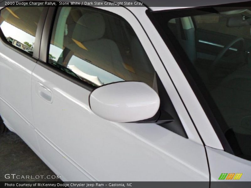 Stone White / Dark Slate Gray/Light Slate Gray 2010 Dodge Charger Rallye