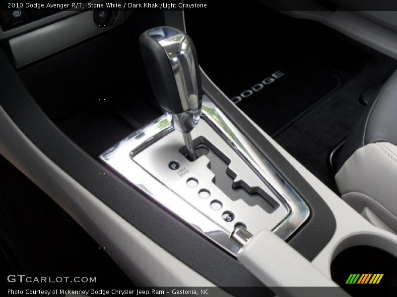 Stone White / Dark Khaki/Light Graystone 2010 Dodge Avenger R/T