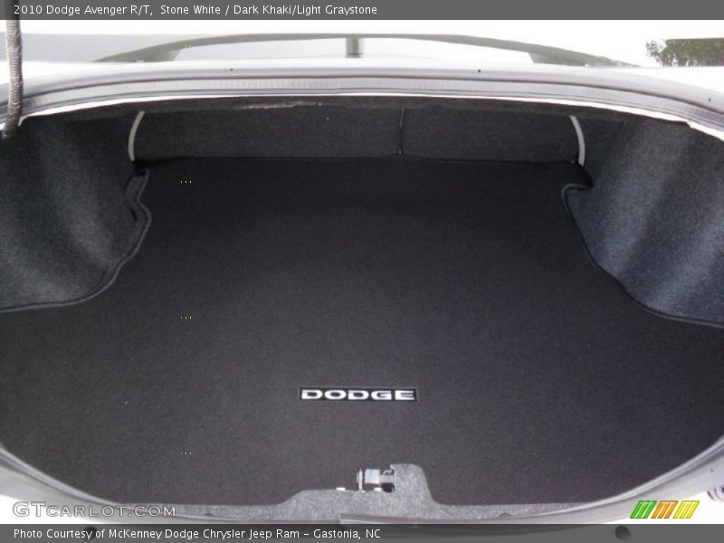 Stone White / Dark Khaki/Light Graystone 2010 Dodge Avenger R/T