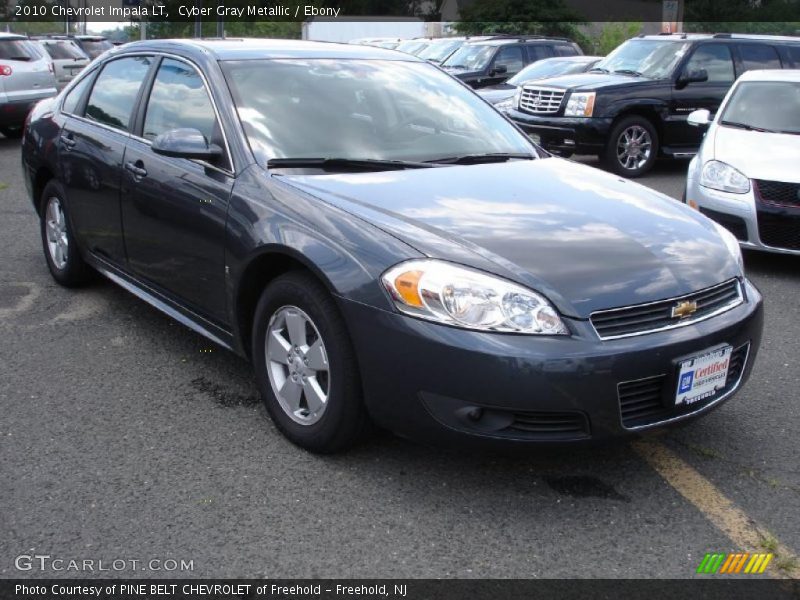 Cyber Gray Metallic / Ebony 2010 Chevrolet Impala LT